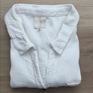 Joie - Gauze Boxy Button Down Shirt